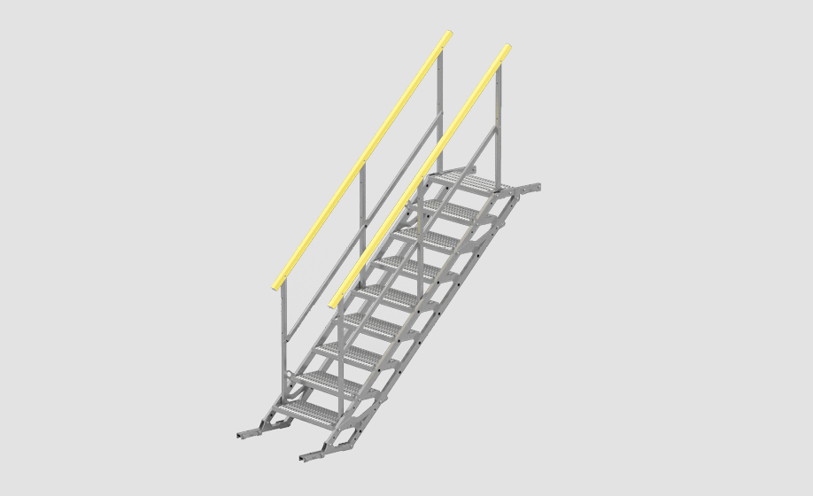 Tymczasowe schody aluminiowe TAS Tymczasowe schody aluminiowe TAS