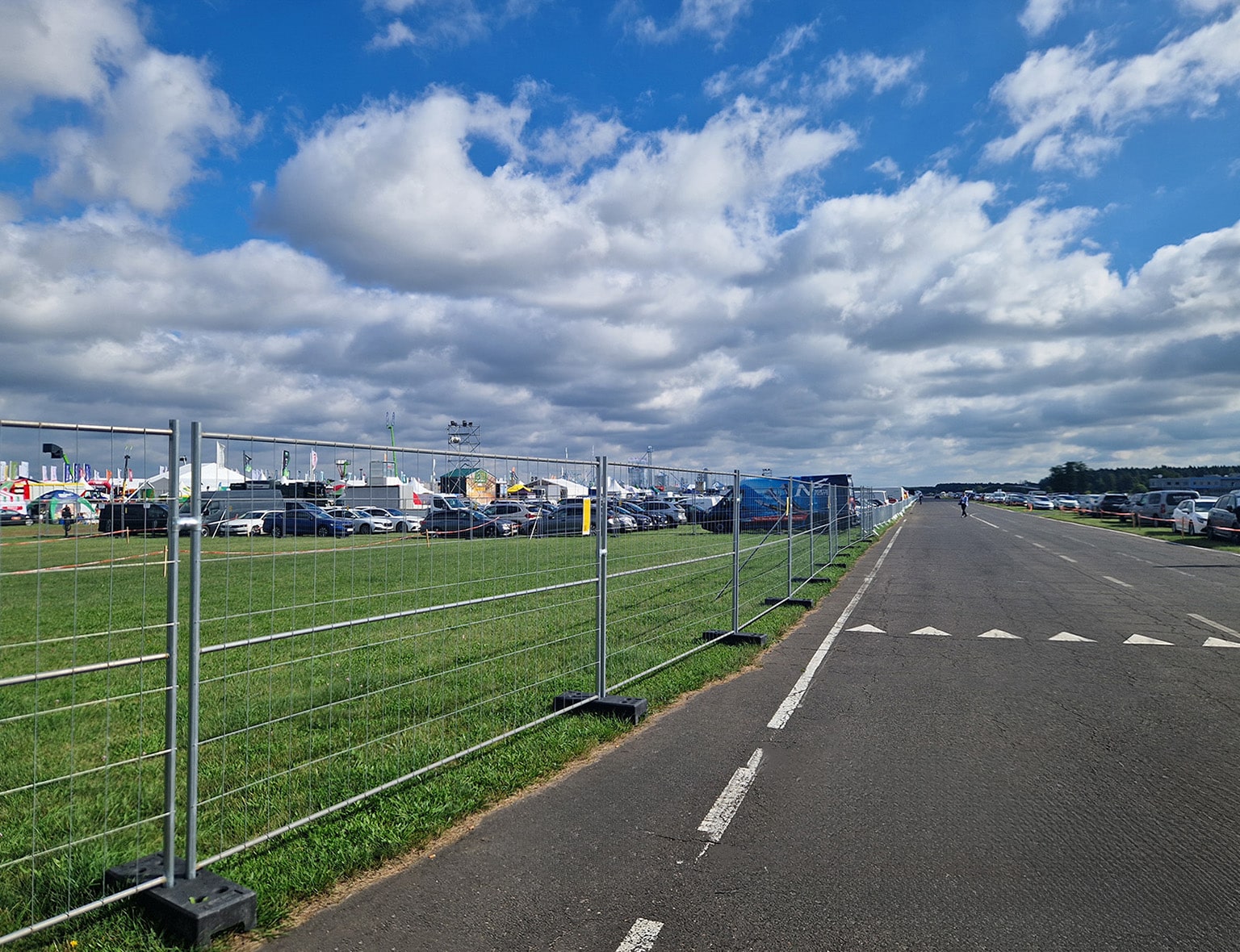 Ogrodzenia tymczasowe Mobilt, barierki City i klatka schodowa na AGRO SHOW 2025